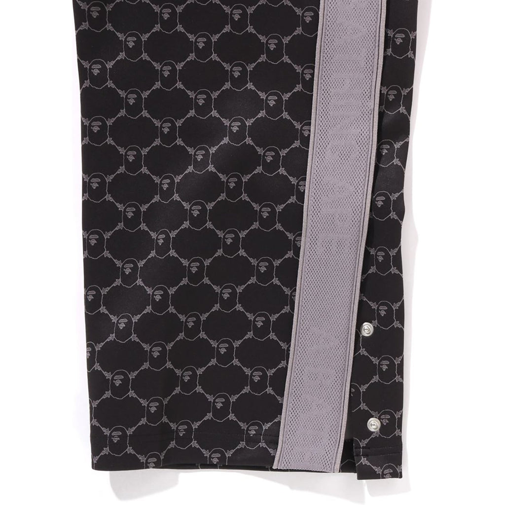 BAPE COLLEGE MONOGRAM RELAXED FIT PANTS MENS