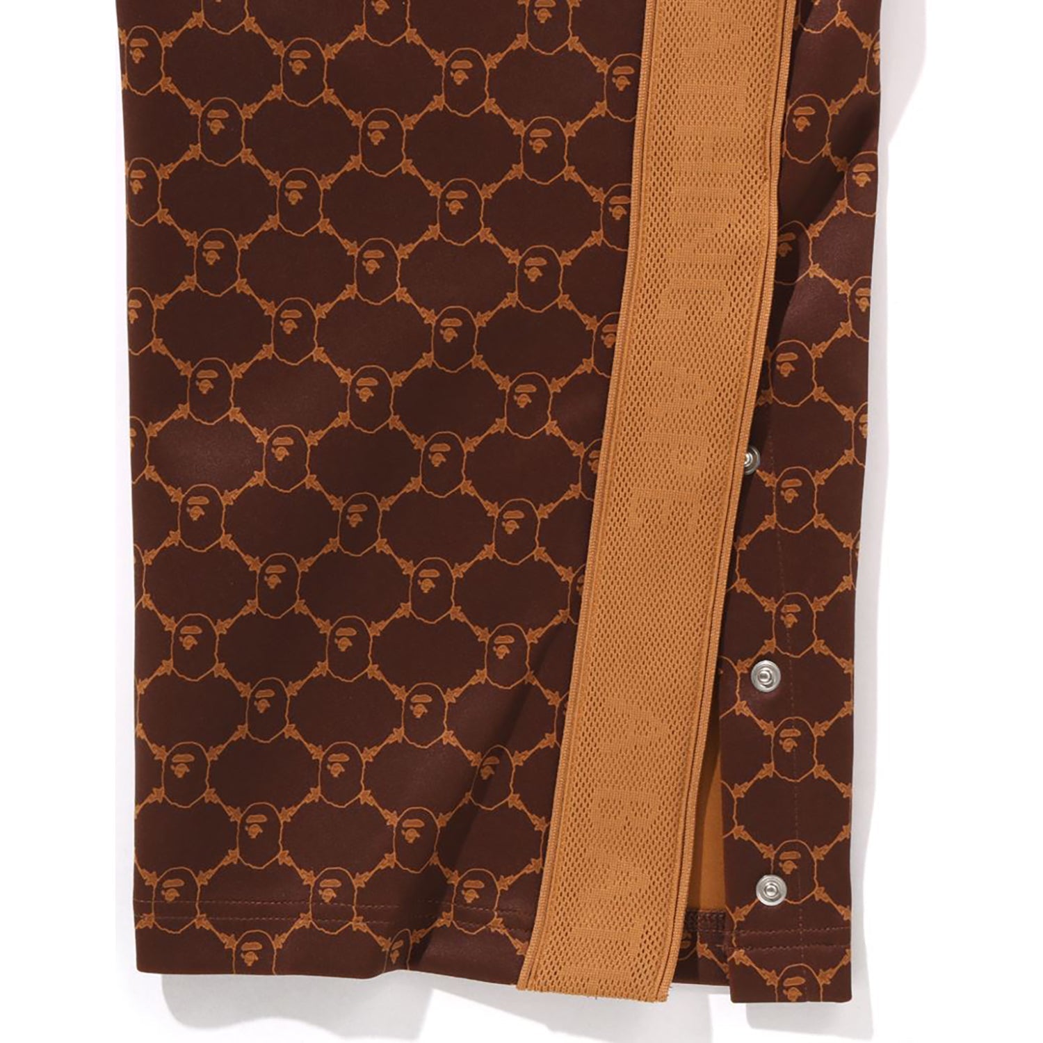 BAPE COLLEGE MONOGRAM RELAXED FIT PANTS MENS