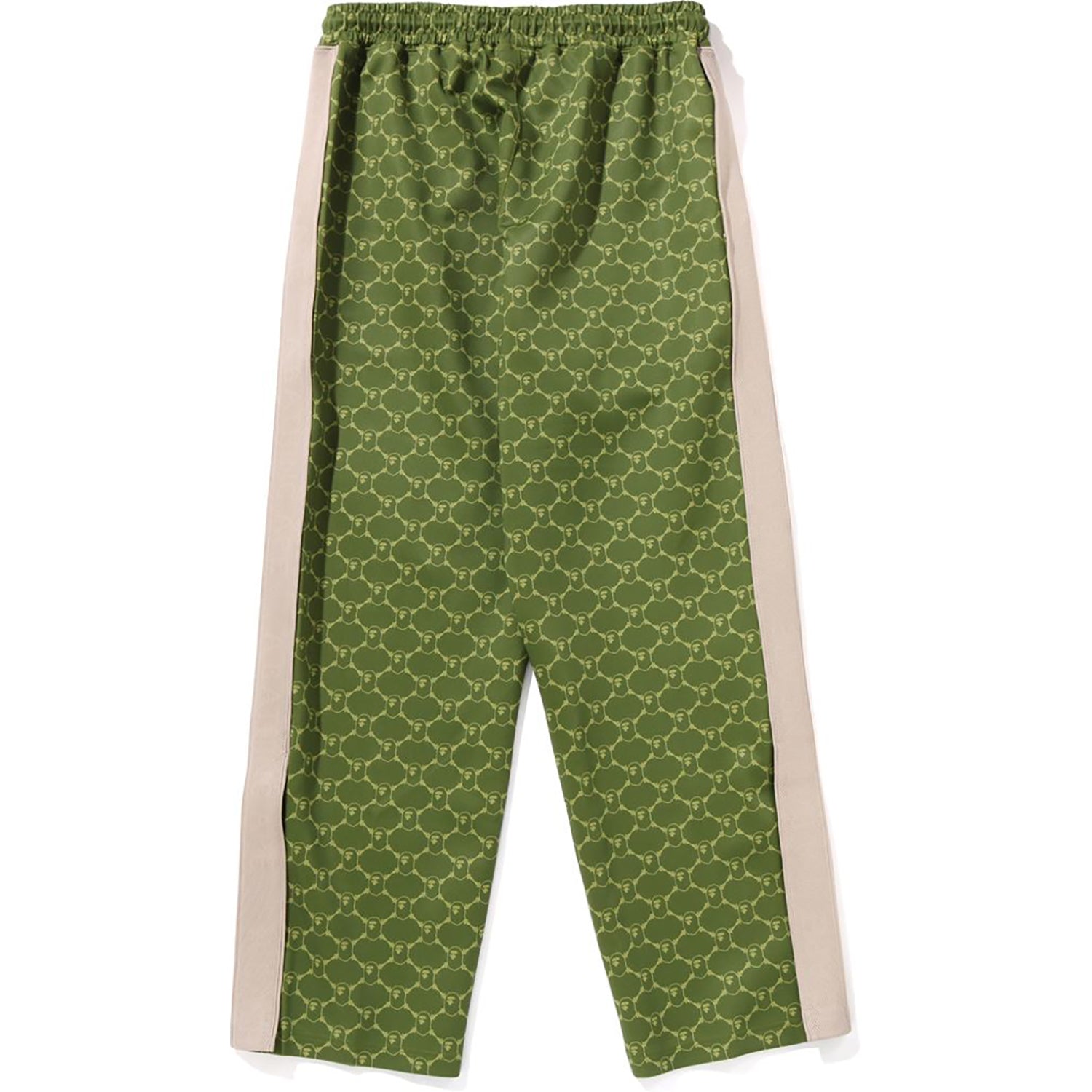 BAPE COLLEGE MONOGRAM RELAXED FIT PANTS MENS