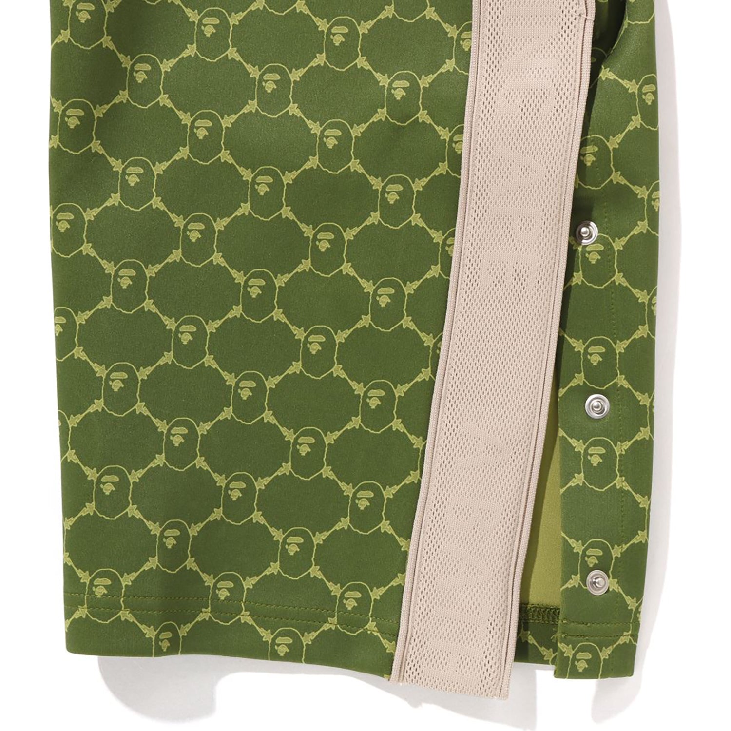 BAPE COLLEGE MONOGRAM RELAXED FIT PANTS MENS