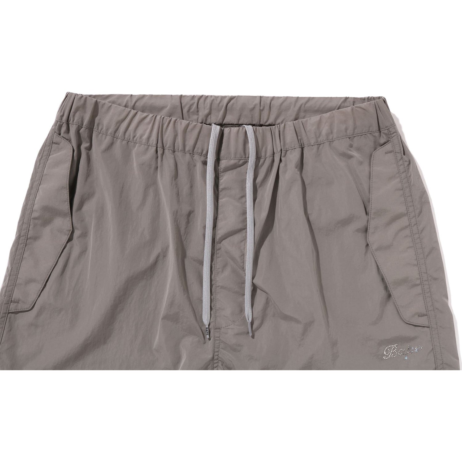 BAPE CRYSTAL STONE LOGO ARMY PANTS LADIES