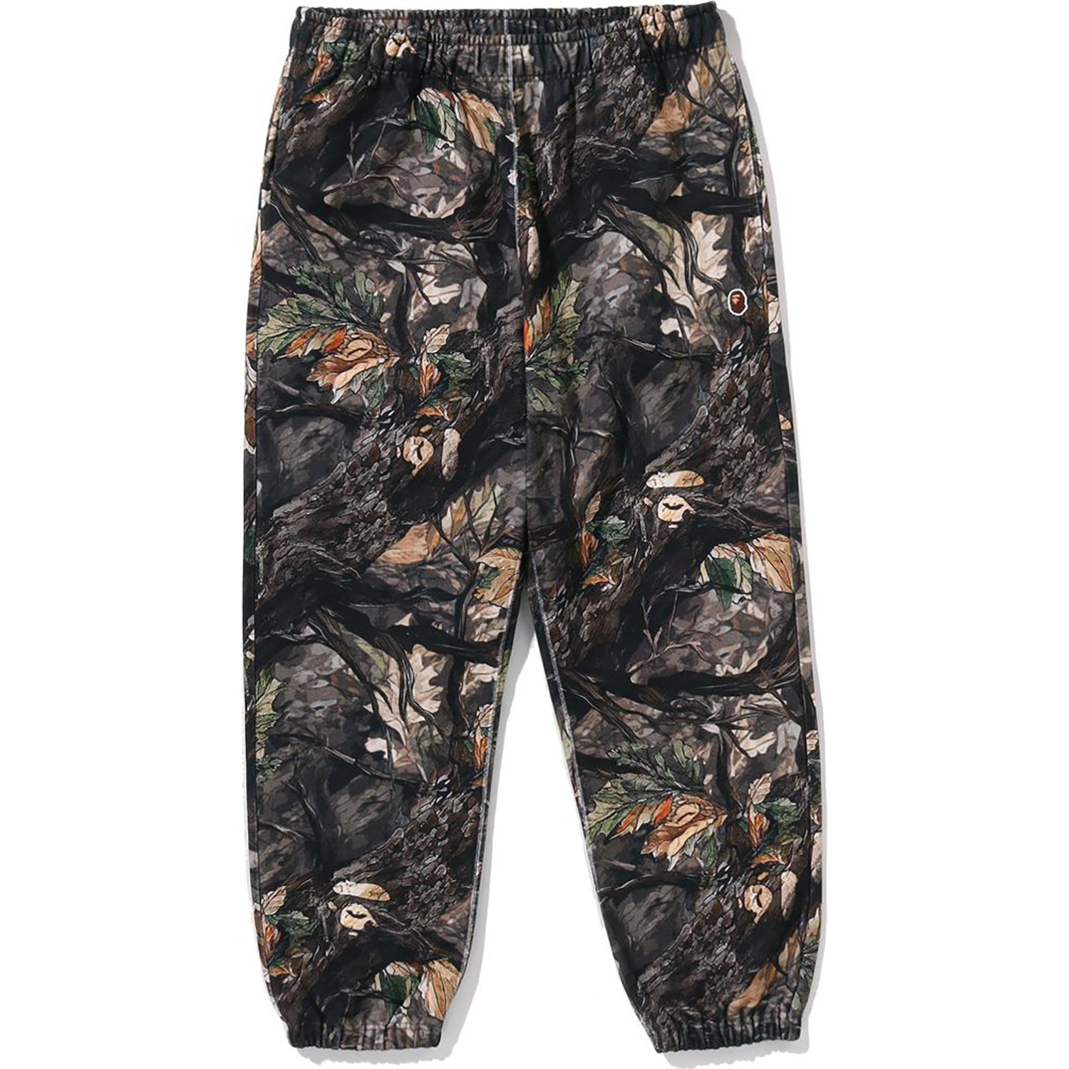 BAPE TREE EDGE CAMO RELAXED FIT SWEAT PANTS MENS