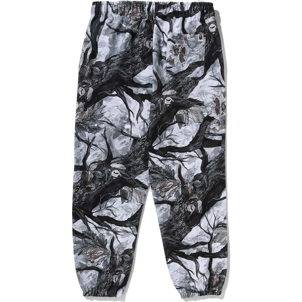 BAPE TREE EDGE CAMO RELAXED FIT SWEAT PANTS MENS