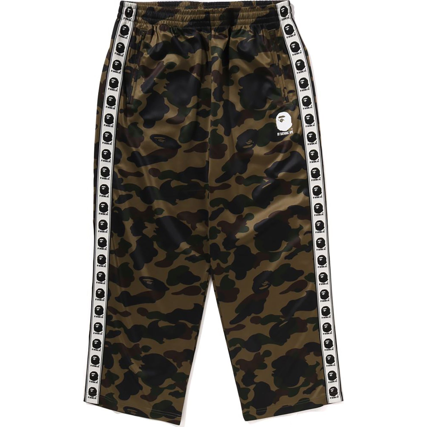 BAPE 1ST CAMO LOOSE FIT TRACK PANTS MENS