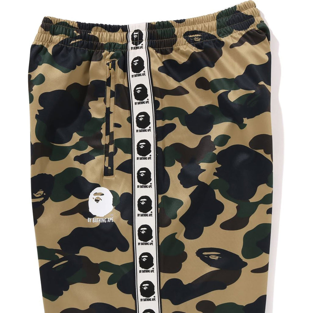 BAPE 1ST CAMO LOOSE FIT TRACK PANTS MENS