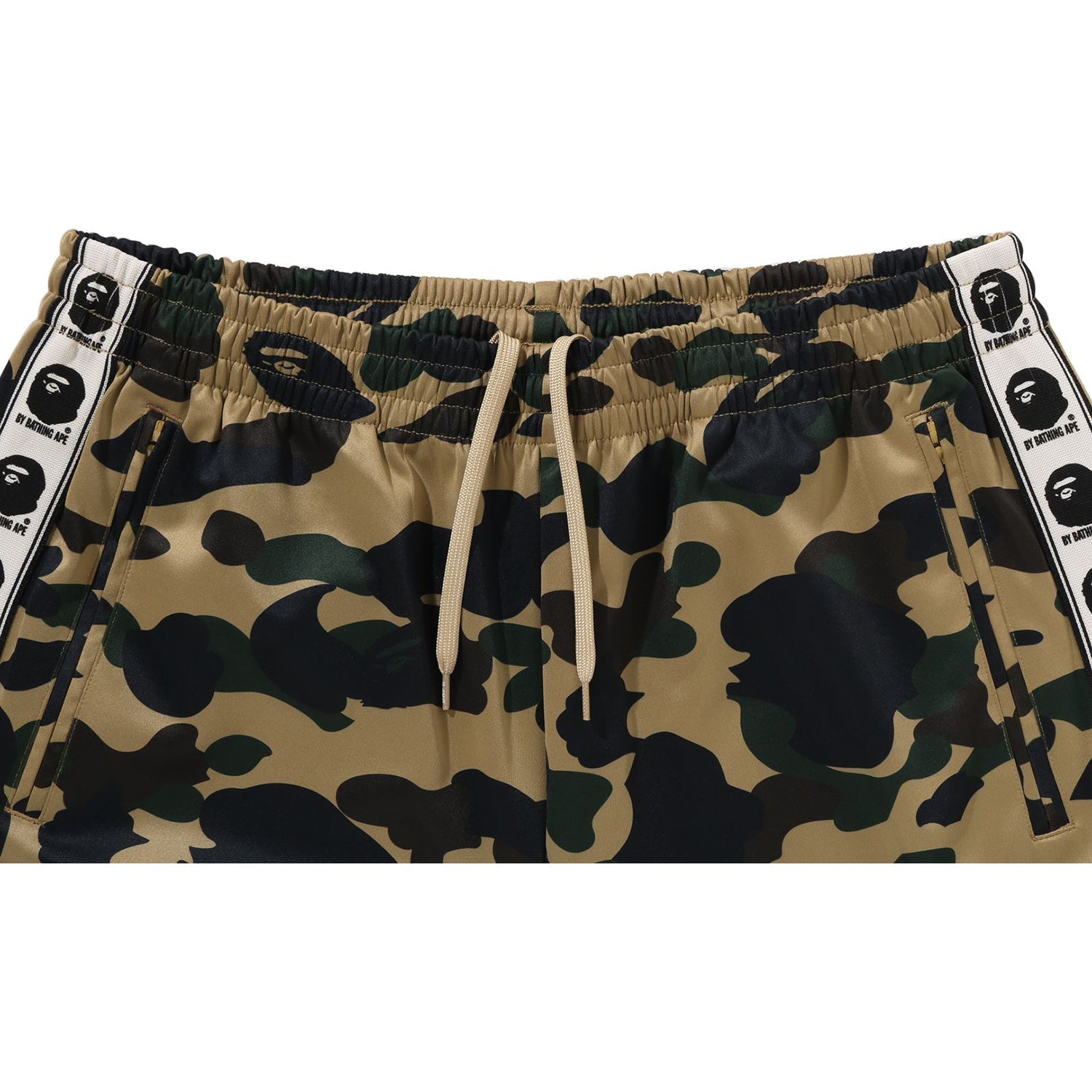 BAPE 1ST CAMO LOOSE FIT TRACK PANTS MENS