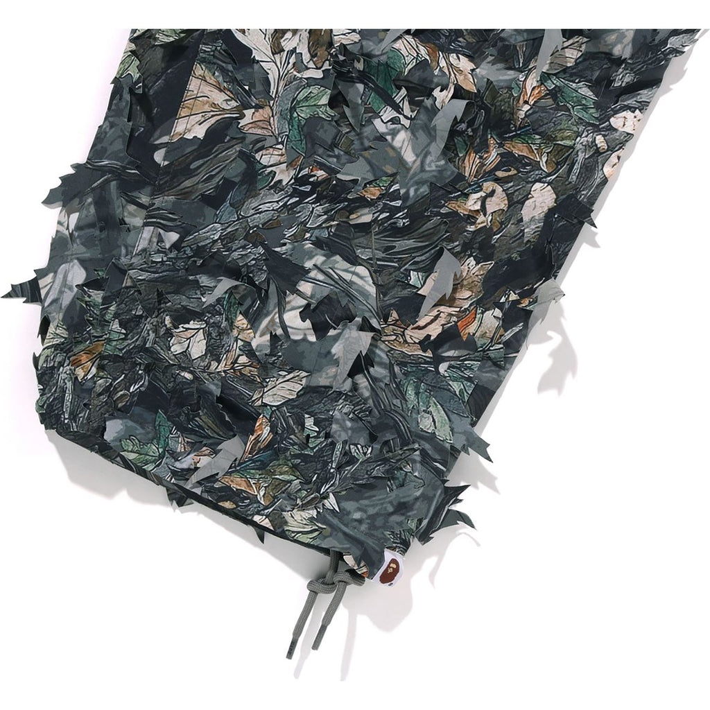 BAPE TREE EDGE CAMO LASER CUT RELAXED FIT MILITARY PANTS MENS