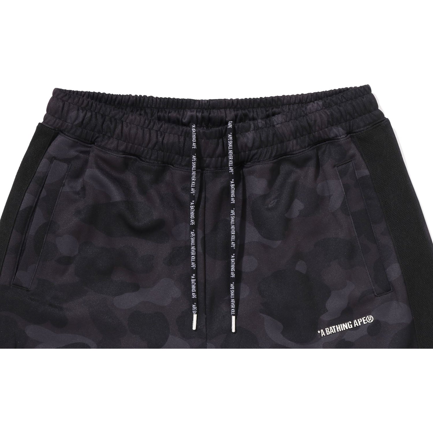 BAPE COLOR CAMO METAL LOGO RELAXED FIT TRACK SWEAT PANTS MENS