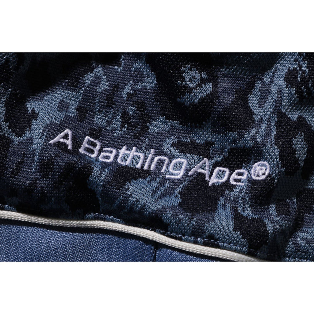 BAPE WILD LEOPARD PATTERN OVERSIZED FIT TRACK PANTS MENS