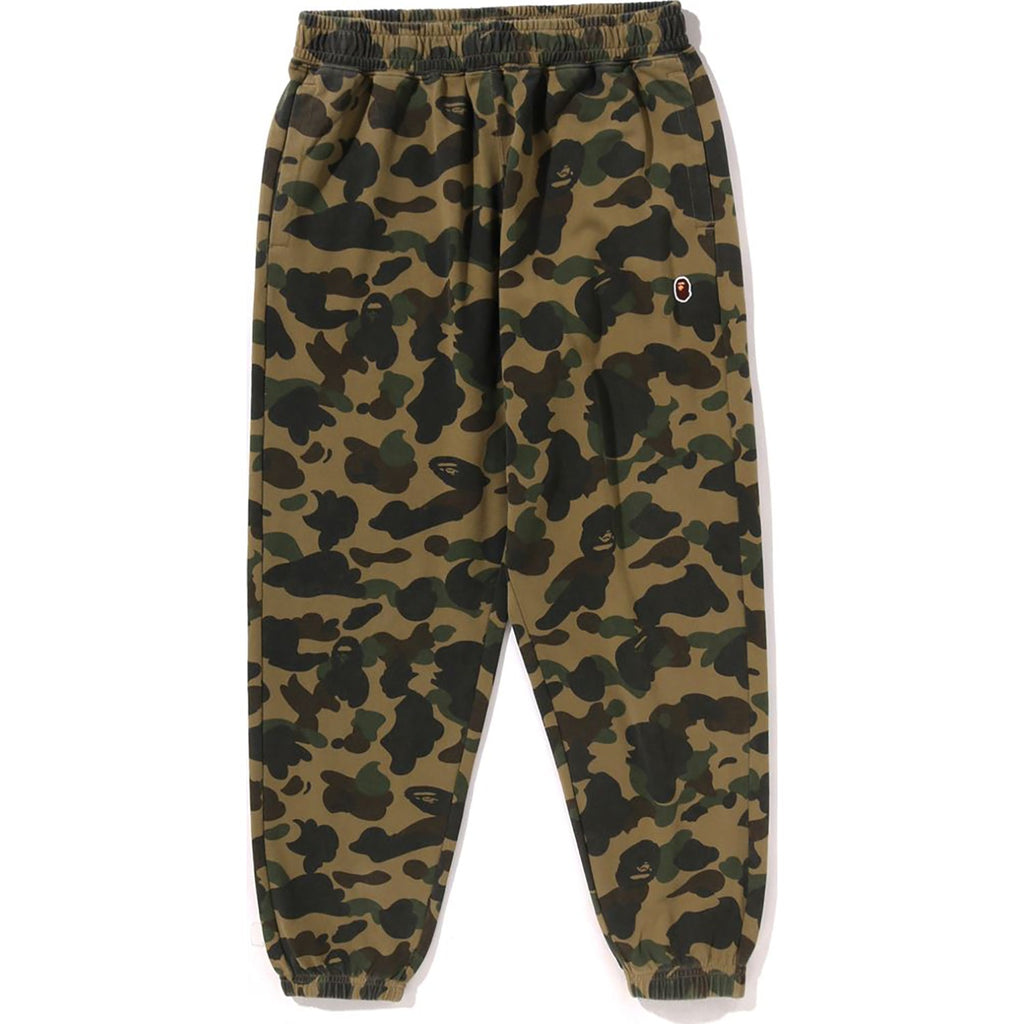 BAPE 1ST CAMO ONE POINT RELAXED FIT SWEAT PANTS MENS