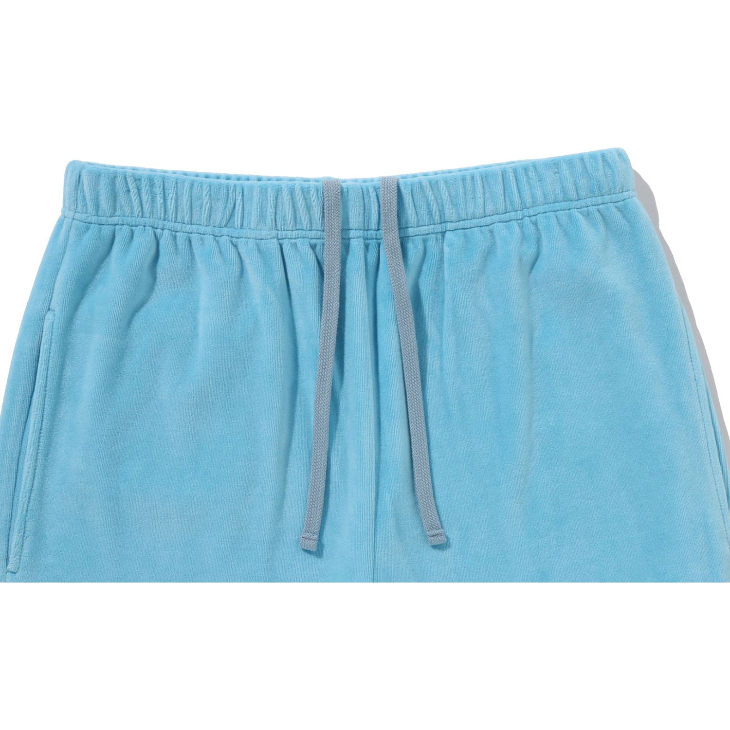 BAPE CRYSTAL STONE APE HEAD VELOUR WIDE PANTS LADIES