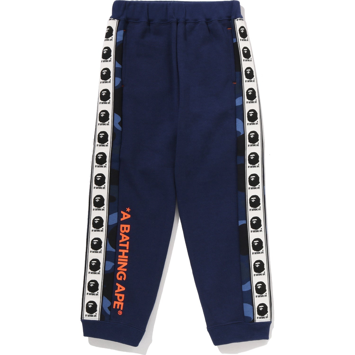 BAPE COLOR CAMO SIDE TAPE PANTS KIDS