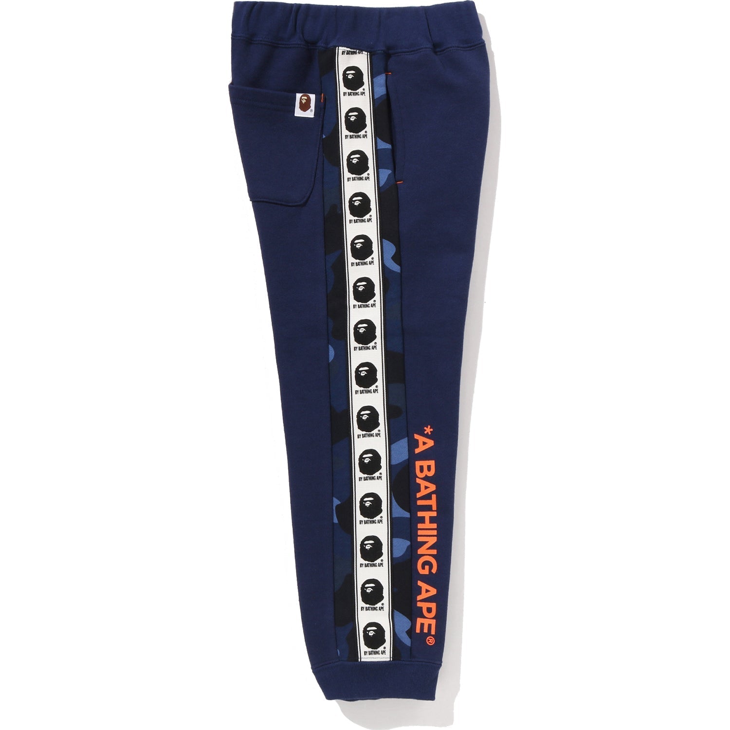 BAPE COLOR CAMO SIDE TAPE PANTS KIDS