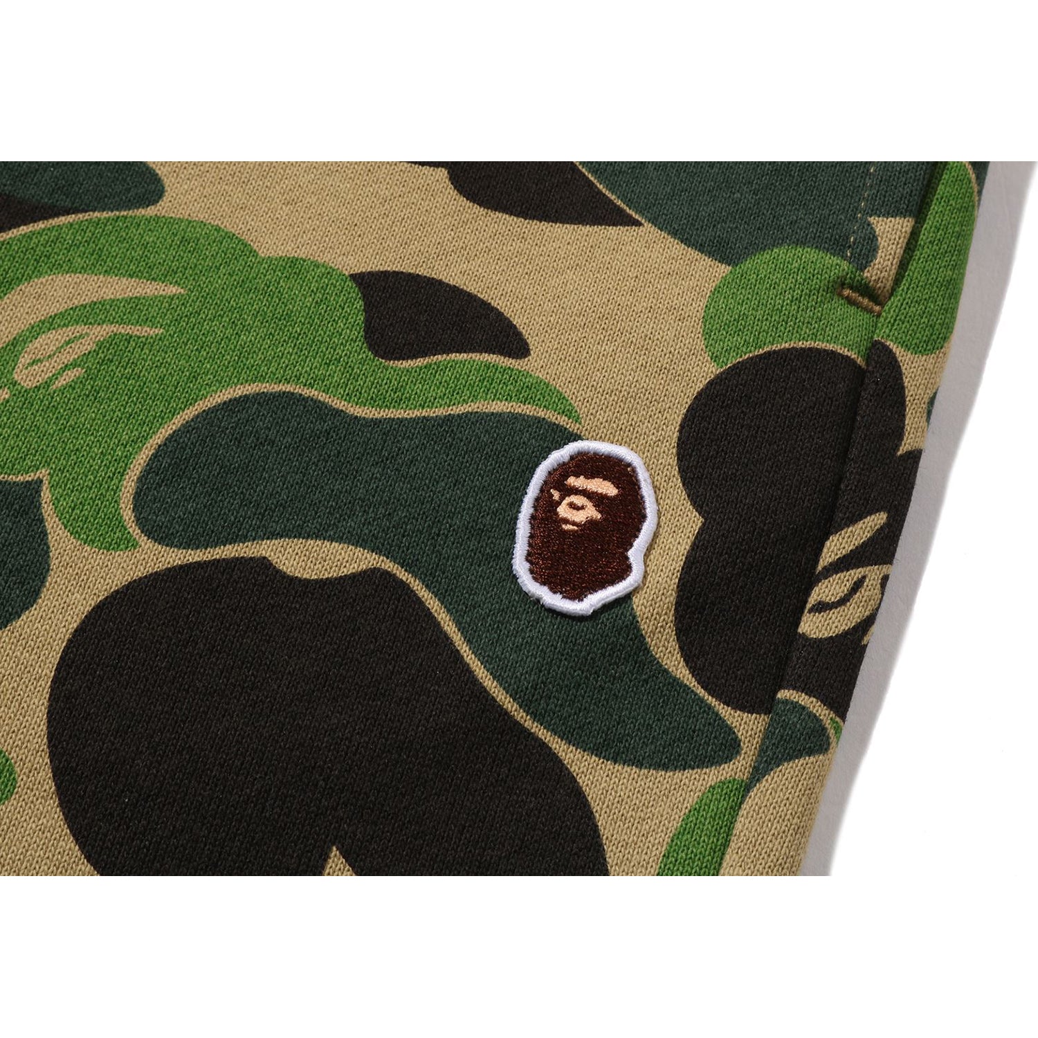 BAPE ABC CAMO APE HEAD ONE POINT SWEAT PANTS MENS