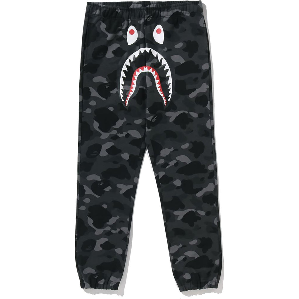 BAPE COLOR CAMO SHARK SWEAT PANTS MENS
