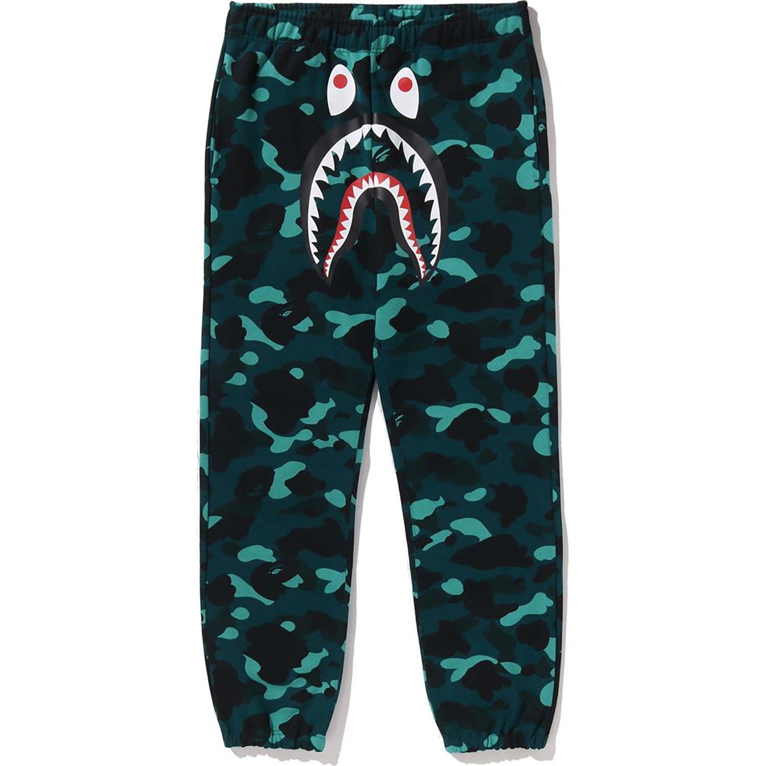 BAPE COLOR CAMO SHARK SWEAT PANTS MENS