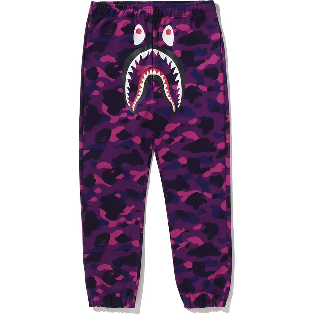 BAPE COLOR CAMO SHARK SWEAT PANTS MENS