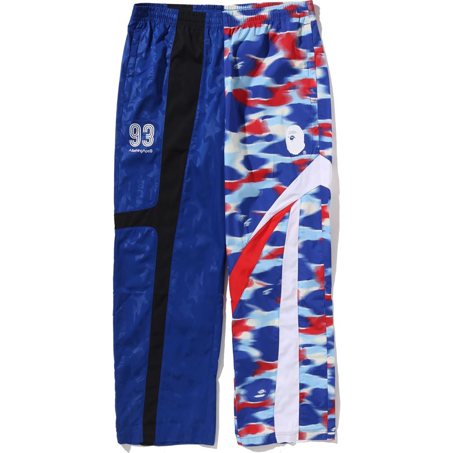 BAPE SPLIT RELAXED FIT TRACK PANTS MENS