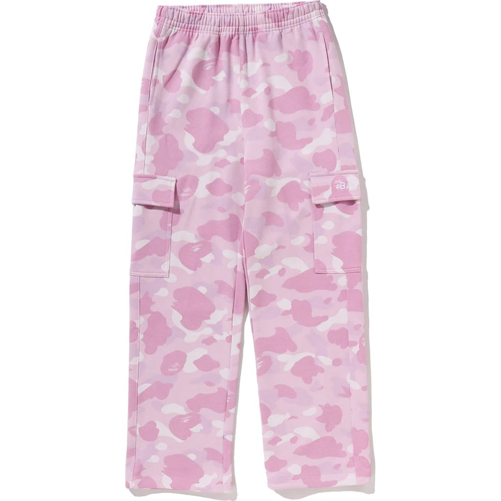 BAPE COLOR CAMO STRAIGHT SWEAT PANTS LADIES