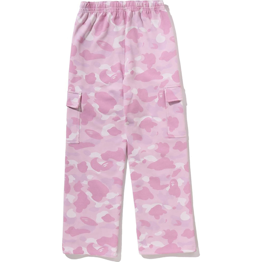 BAPE COLOR CAMO STRAIGHT SWEAT PANTS LADIES