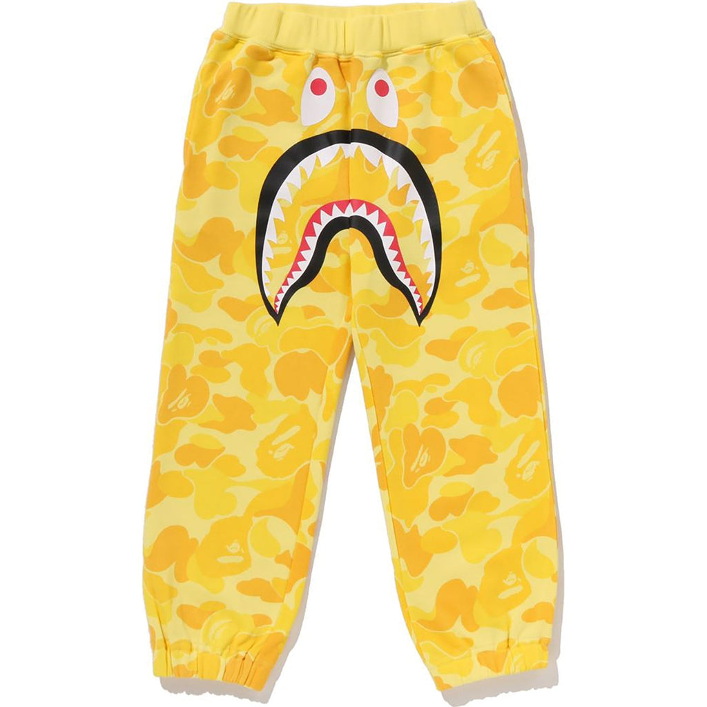 BAPE ABC CAMO SHARK SWEAT PANTS KIDS