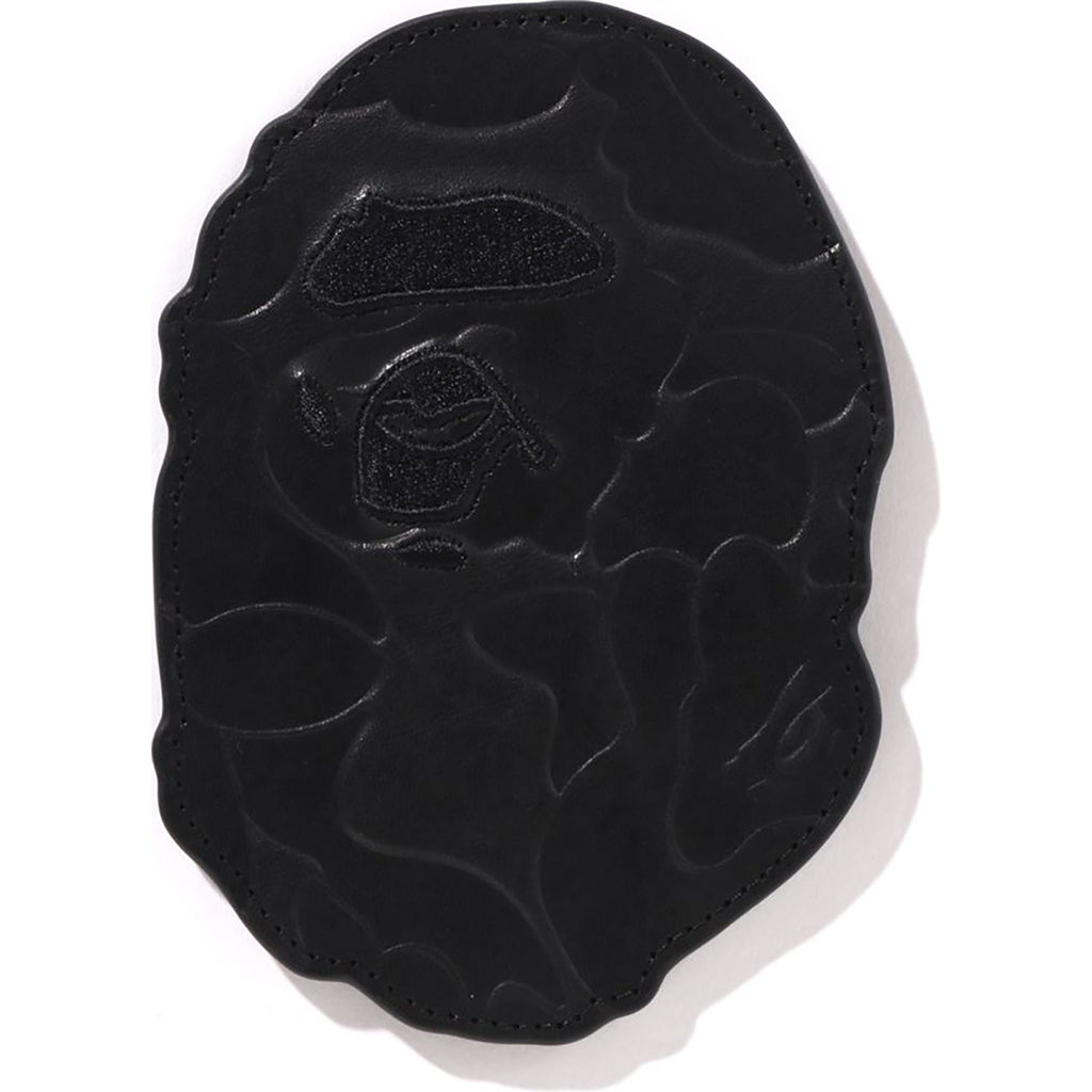 BAPE EMBOSSED LEATHER CARD CASE