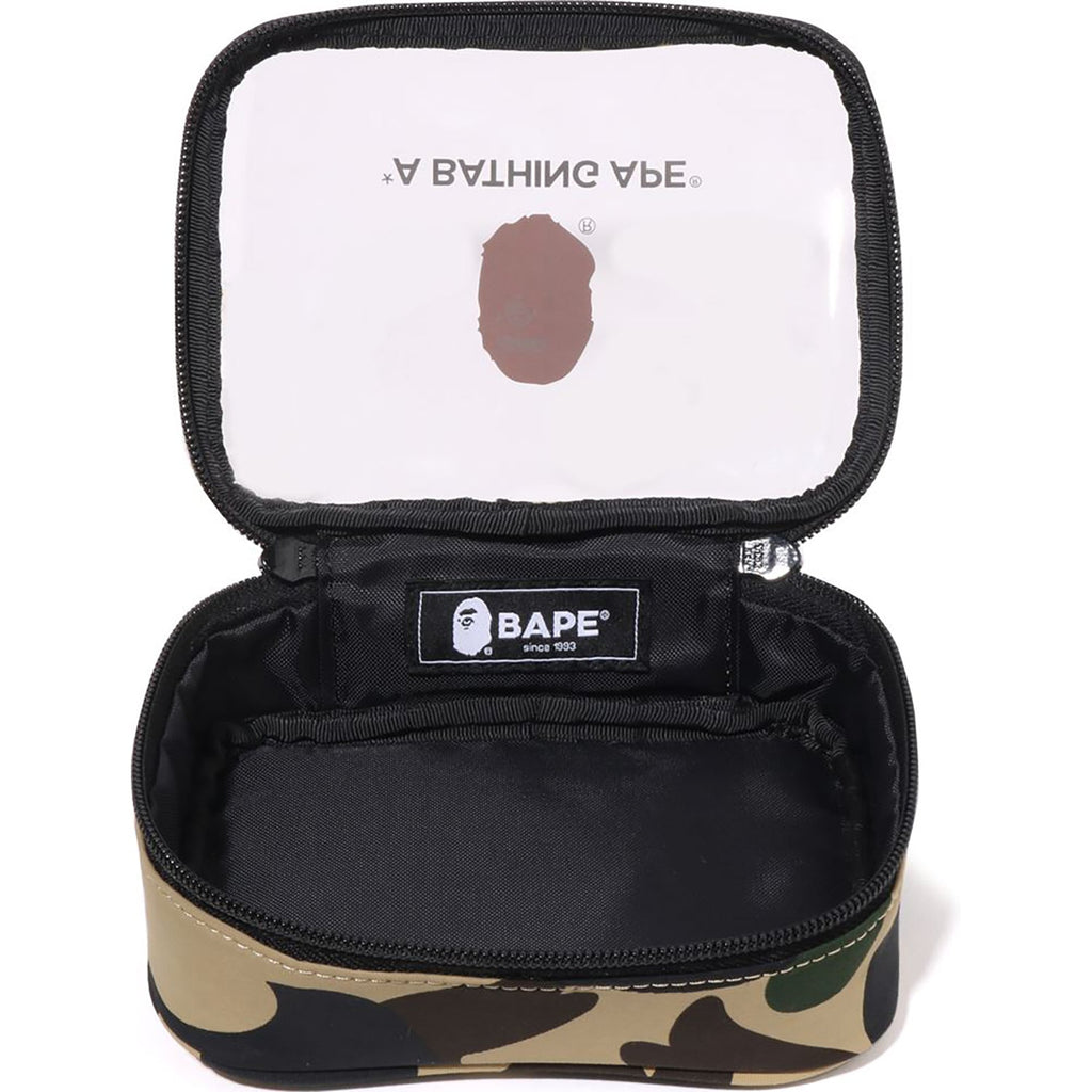 BAPE 1ST CAMO CLEAR POUCH MENS