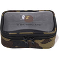 BAPE 1ST CAMO CLEAR POUCH MENS