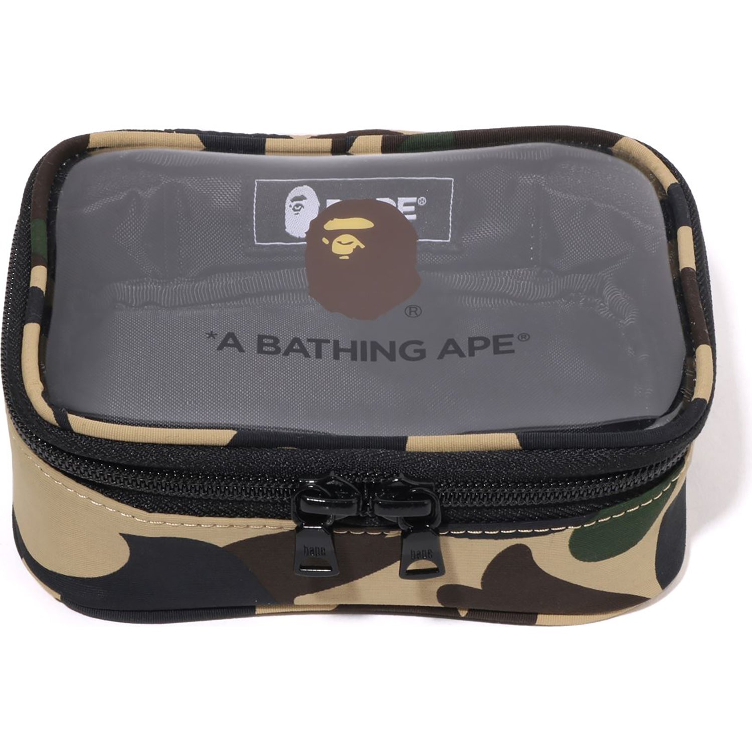 BAPE 1ST CAMO CLEAR POUCH MENS