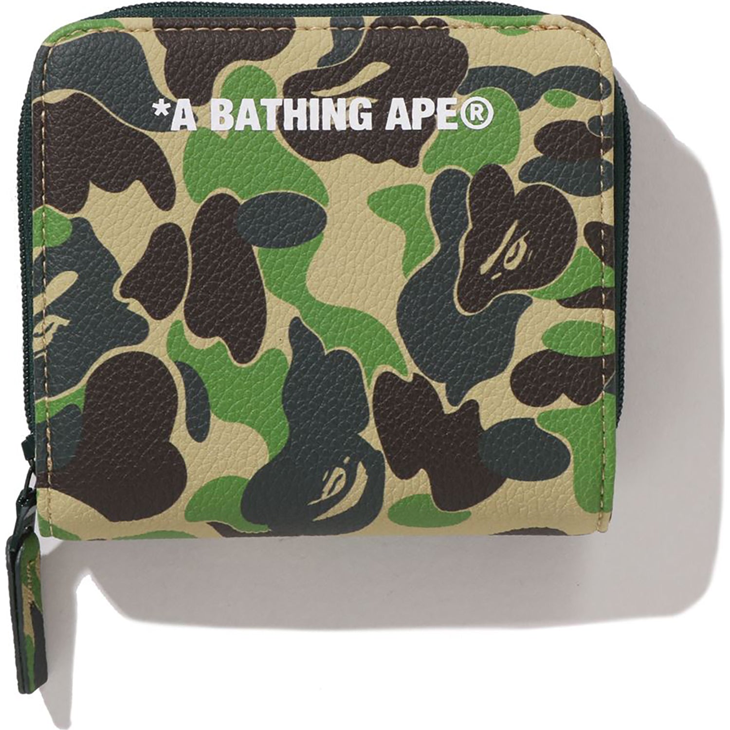 BAPE ABC CAMO MINI WALLET MENS