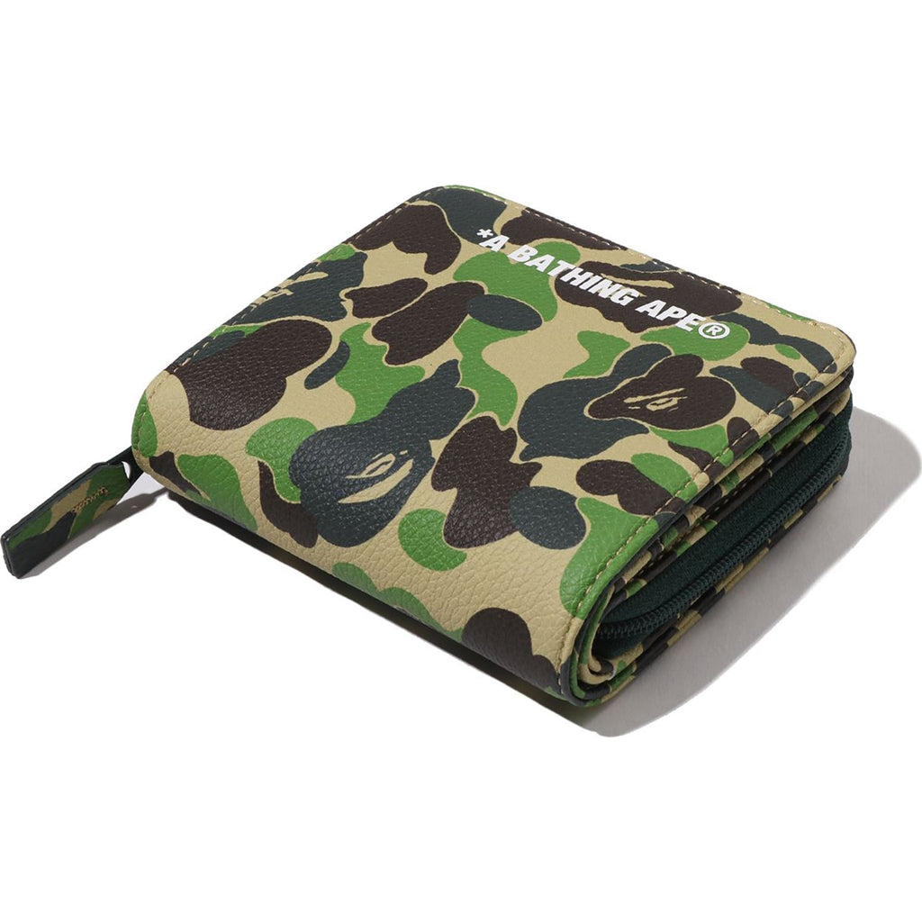 BAPE ABC CAMO MINI WALLET MENS