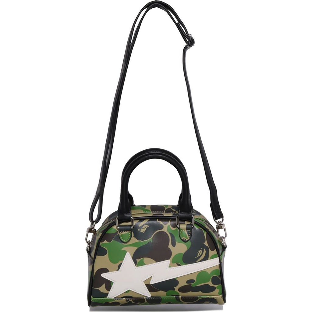 BAPE ABC CAMO MINI BOWLING BAG LADIES