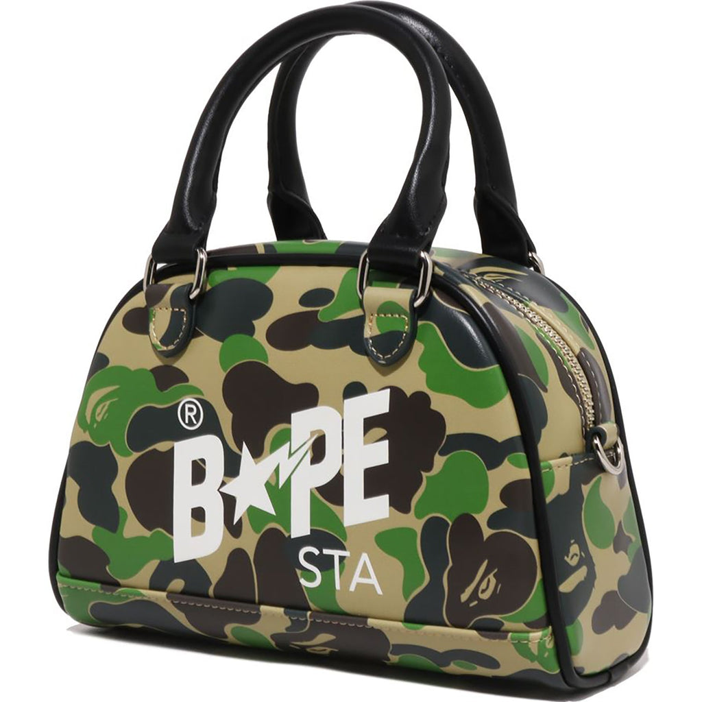 BAPE ABC CAMO MINI BOWLING BAG LADIES