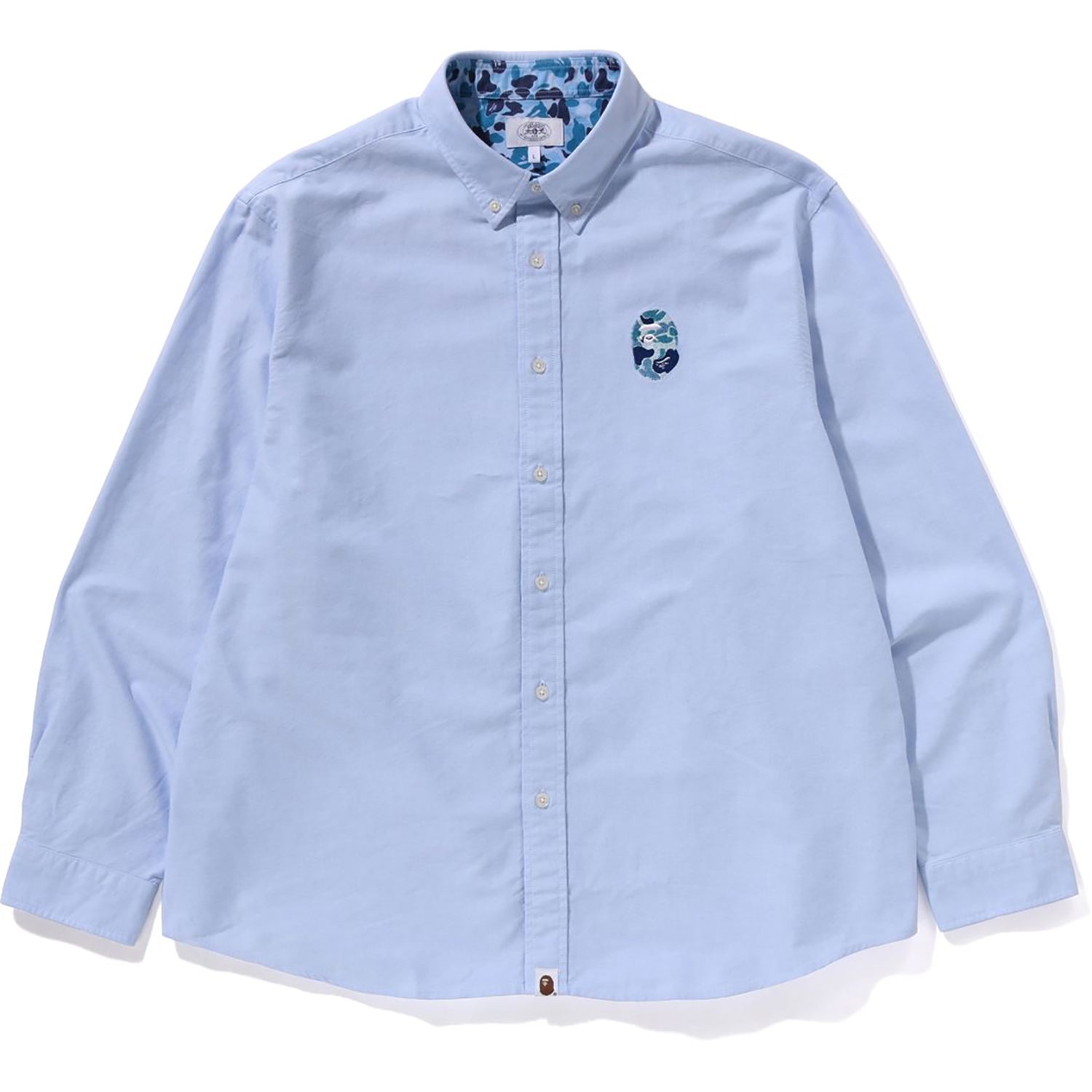BAPE ABC CAMO ONE POINT RELAXED FIT SHIRT MENS