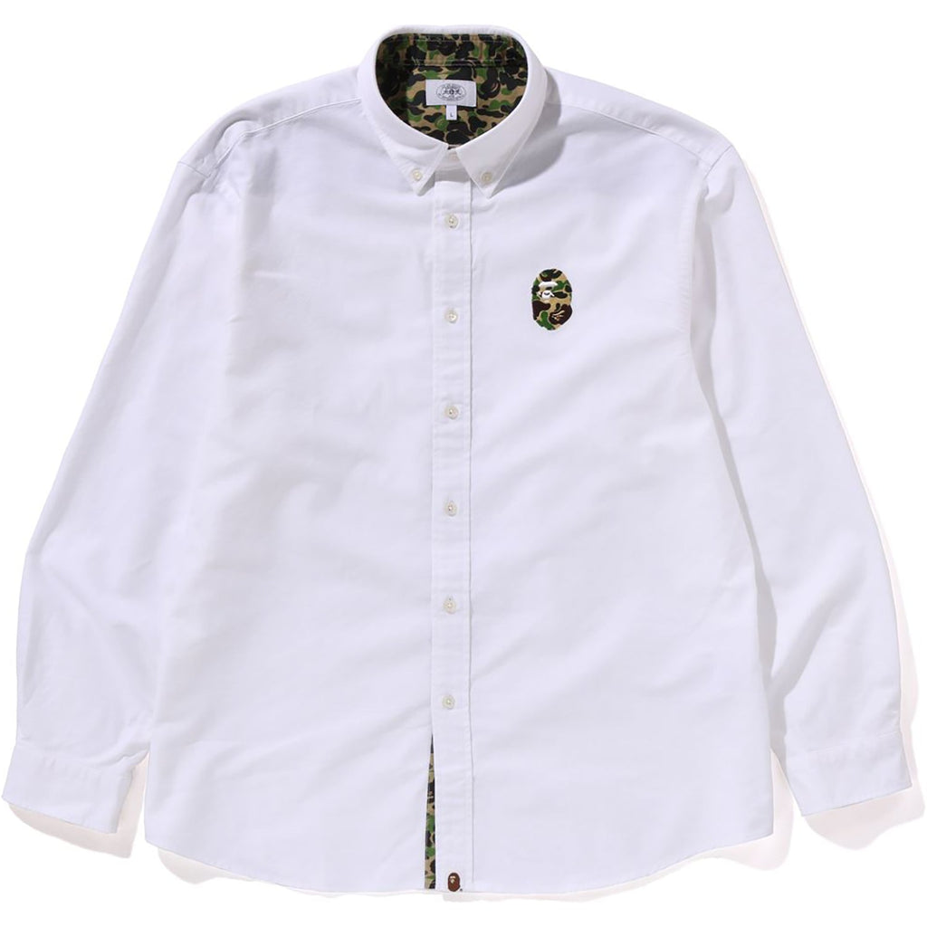 BAPE ABC CAMO ONE POINT RELAXED FIT SHIRT MENS