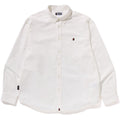 BAPE ONE POINT OXFORD SHIRT MENS