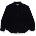 BAPE ONE POINT CORDUROY L/S SHIRT MENS