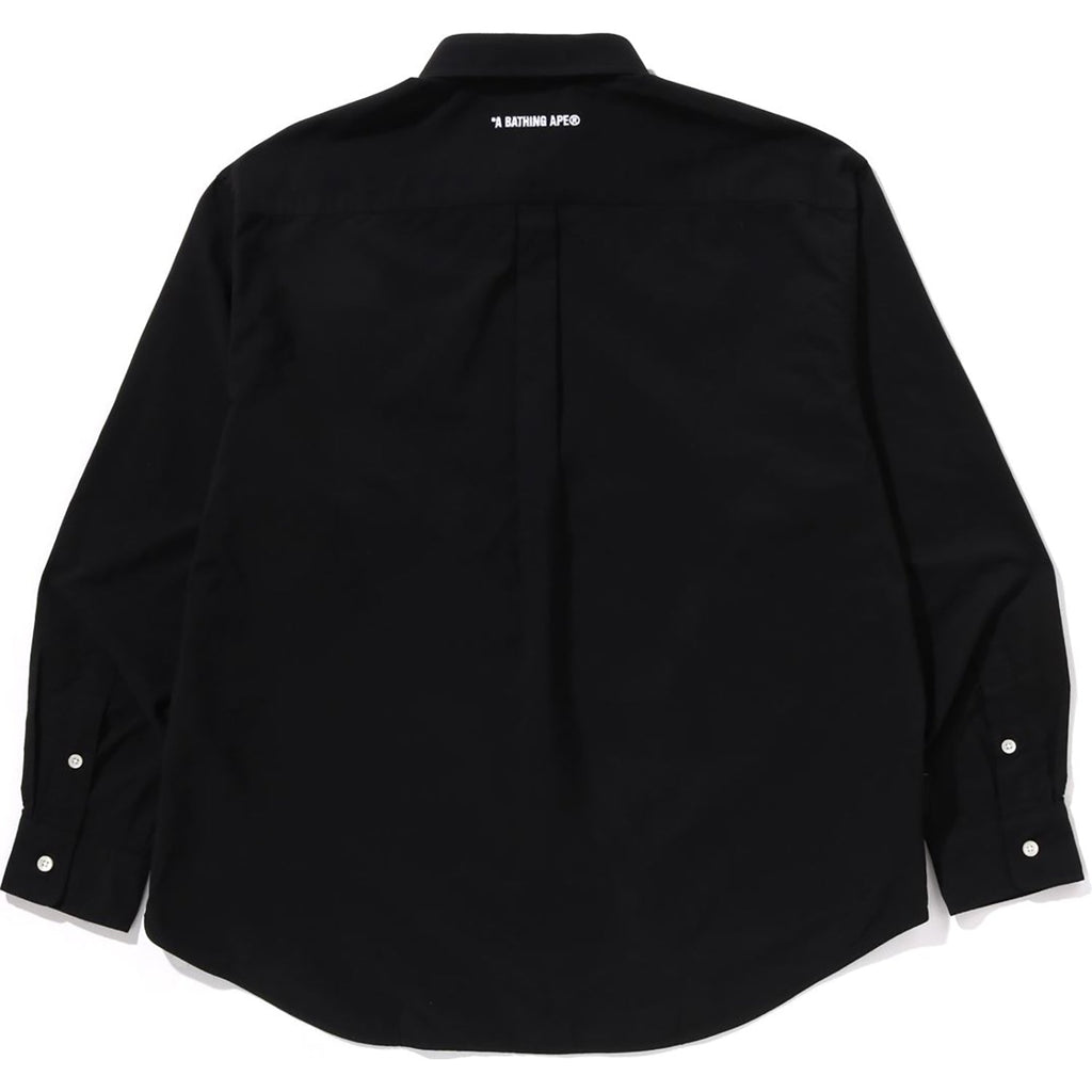 BAPE ONE POINT OXFORD LS SHIRT MENS