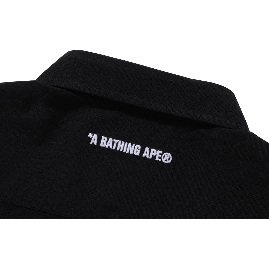 BAPE ONE POINT OXFORD LS SHIRT MENS