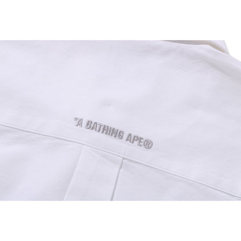 BAPE ONE POINT OXFORD LS SHIRT MENS