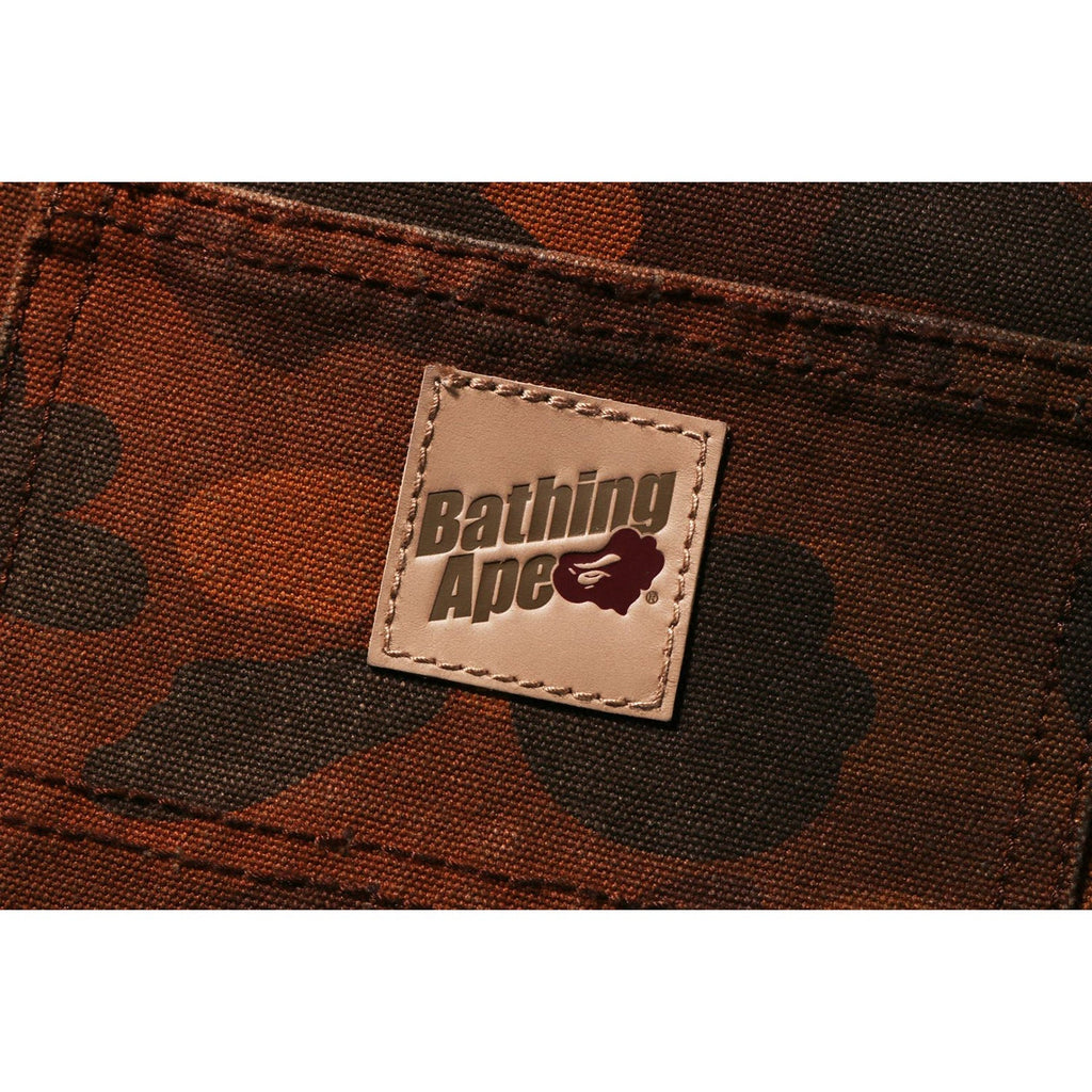BAPE SOLID 1ST CAMO WORK LS SHIRT MENS