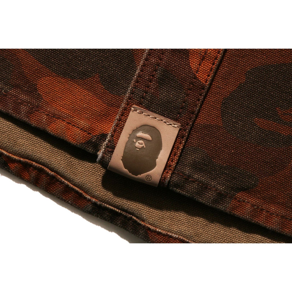 BAPE SOLID 1ST CAMO WORK LS SHIRT MENS