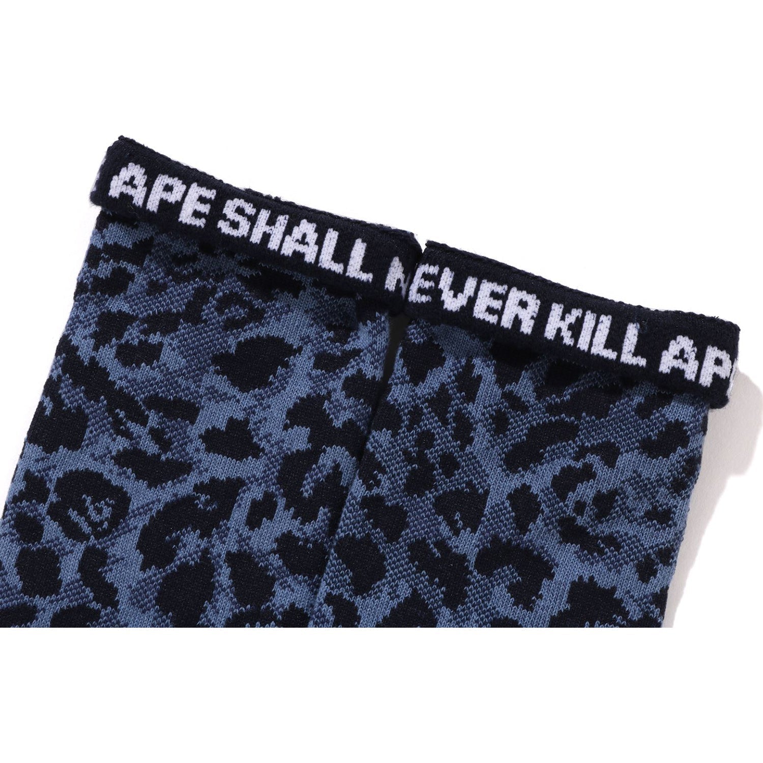 BAPE WILD LEOPARD PATTERN SOCKS MENS