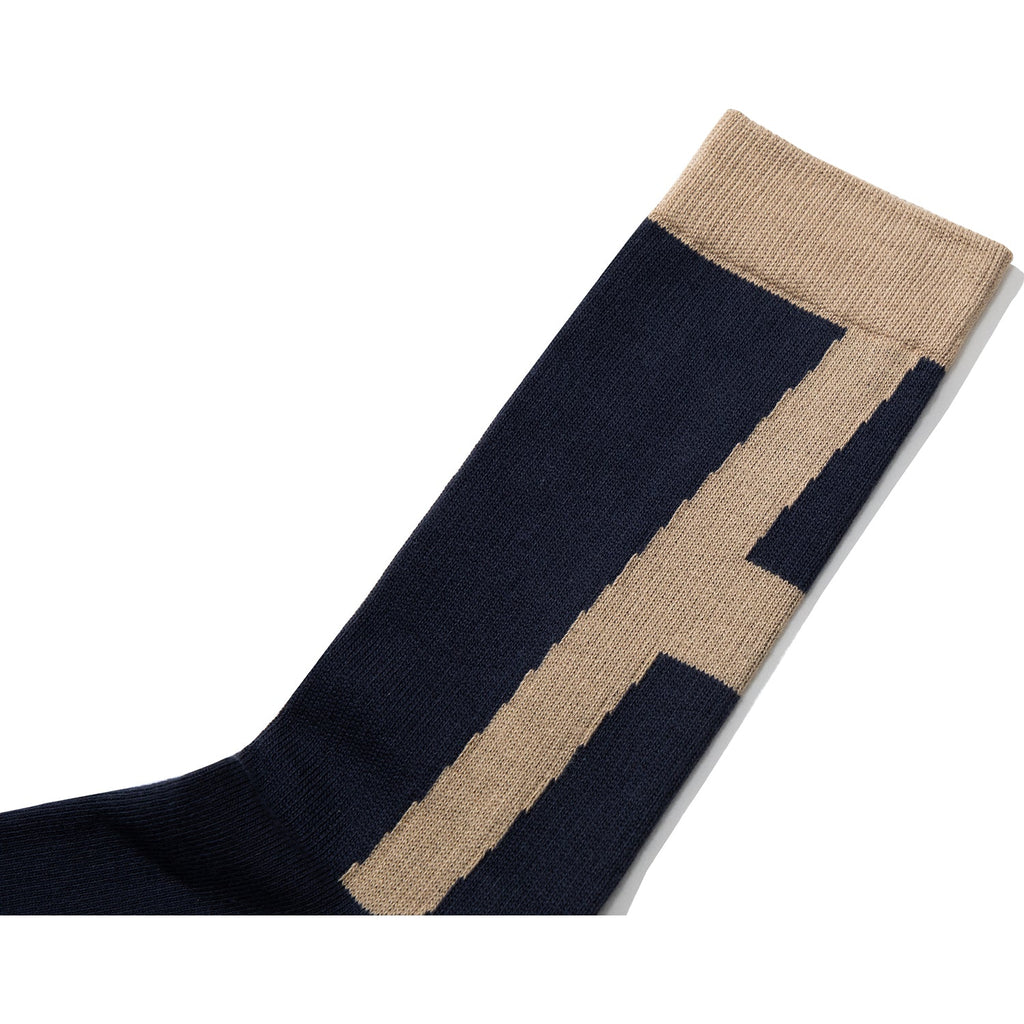 BAPE BY KAZUKI KURAISHI "A" LOGO SOCKS MENS