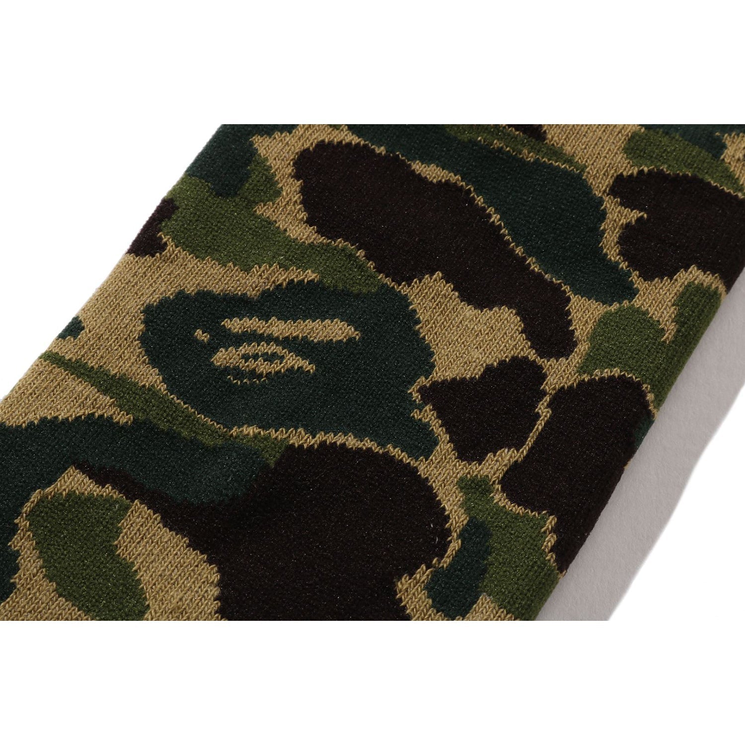 BAPE ABC CAMO JACQUARD SOCKS MENS