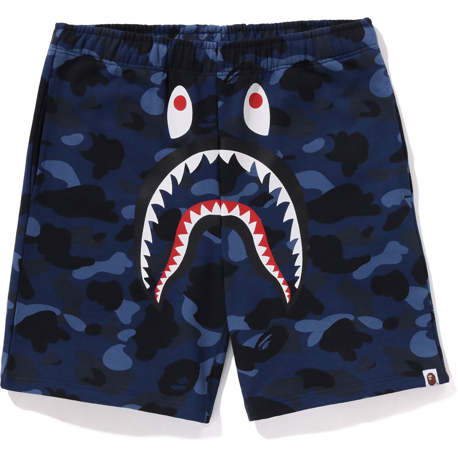 BAPE COLOR CAMO SHARK SWEAT SHORTS MENS