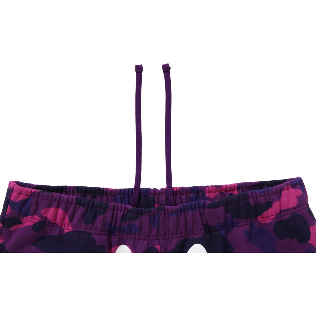 BAPE COLOR CAMO SHARK SWEAT SHORTS MENS