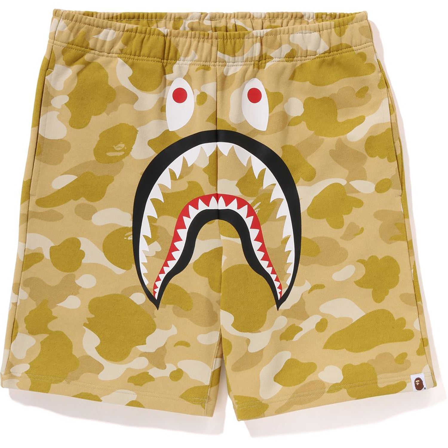 BAPE COLOR CAMO SHARK SWEAT SHORTS MENS