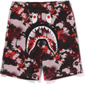 BAPE MAP CAMO REGULAR FIT SHARK SWEAT SHORTS MENS