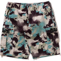 BAPE MAP CAMO REGULAR FIT CARGO SHORTS MENS